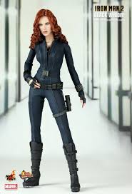 Scarlett johansson as black widow with robert downey jr as tony stark in iron man 2 (picture: Black Widow Iron Man 2 Hot Toys 1 6 Scale Mms124 Incredible Figures
