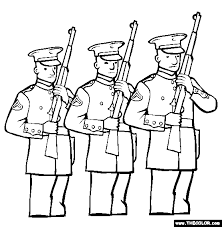 See the presented collection for marine coloring. Marine Corps Coloring Page Memorial Day Coloring