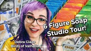 6 figure Soapmakers Studio Tour