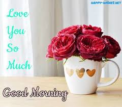 Good Morning Wishes With Red Rose In Coffee Cup Pictures Good Morning Picture Morning Wish Good Morning Wishes