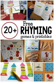 20 Rhyming Activities The Measured Mom Rhyming Activities Rhyming Words Preschool Activities