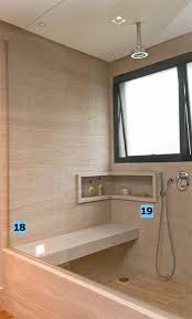 Nicho Banco Fixo E Box Alto No Banheiro Suite Daily Home Decorations Bathroom Layout Bathroom Interior Design Bathroom Decor