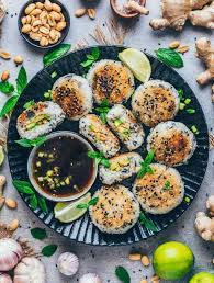 bianca zapatka foodblog gesunde vegane vegetarische rezepte in 2021 vegan japanese food grilled rice yaki onigiri