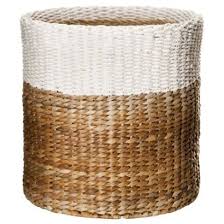 Threshold Color Block Round Woven Basket Target Basket Contemporary Baskets Decor