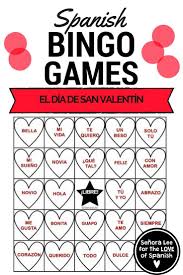 Spanish Valentine S Day Activity Spanish Conversation Hearts Bingo Spanish Teacher Resources Middle School Spanish Lessons Learning Spanish