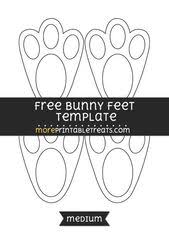 This free plan at instructables has you create a small rabbit hutch that's nearly five the free printable includes 1 bunny foot that you can cut by hand using the free printable pdf template or upload the free svg file to cricut design space. 140 Easter Printables Ideas Easter Printables Themed Crafts Activities For Kids