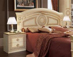 Packages make it easy to complete your bedroom without the headache of shopping for pieces separately. Aida Bed Ivory W Gold Classic Bedrooms Qs And Ks Bedroom Furniture