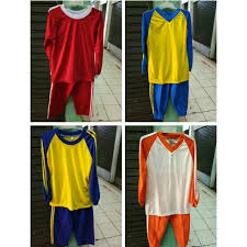 Ketika aku sampai di rumahnya ia sedang berolah raga. Kaos Olahraga Anak Ukuran Sd Smp Sma Warna Merah Kuning Lis Biru M Kuning Lis Biru B Krem Shopee Indonesia