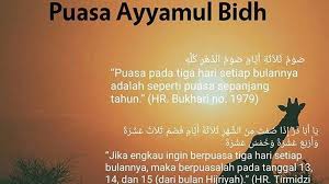 Keutamaan 3 Hari Puasa Ayyamul Bidh Bulan Dzulqaidah Keistimewaan Bagaikan Puasa Sepanjang Tahun Tribunstyle Com