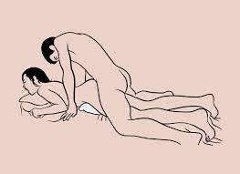 Prone bone sex position