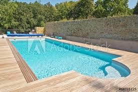 summer outdoor swimming pool with green trees en 2021 peinture piscine piscine 8x4 liner piscine