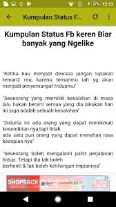 Kutipan tersebut aslinya berbunyi, stop thinking about everything too much, you can break your own heart. memang benar sih, overthinking terkadang malah membuatmu menjadi gusar dan sedih sendiri. Status Fb Keren Terbaru Pour Android Telechargez L Apk