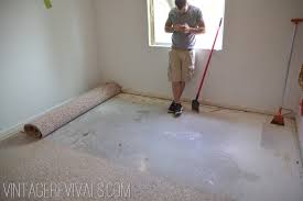 To paint your concrete basement floor, you need the following tools and materials. How To Paint Concrete Updated Plus My Secret Cleaning Tip Vintage Revivals