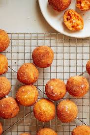 Spicy Sweet Potato And Cheddar Croquettes Recipe Recipe Spicy Sweet Potato Recipe Croquettes Nyt Cooking