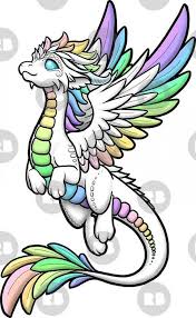 Rainbow Angel Dragon Animedrawing Anime Drawing Coloring In 2020 Easy Dragon Drawings Cute Dragon Drawing Dragon Artwork