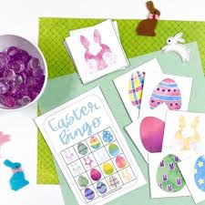 Diy paper plate basket tutorial ~ create these. Easter Games For Kids Including Free Easter Bingo Printable