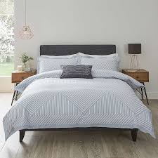 Emma Willis Klara Striped Reversible Duvet Cover And Pillowcase Set Dunelm Reversible Duvet Covers Matching Bedding And Curtains Gray Duvet Cover