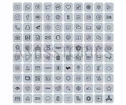 Custom Gray Blue Ios Iphone Ios 14 App Icons Widgetsmith Etsy App Icon All Apps Icon App