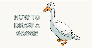 Easy step by step tutorial on how to draw a swan, pause the video at every step to follow the steps carefully. How To Draw A Goose Really Easy Drawing Tutorial