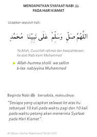 Himpunan Doa Dan Hadis Pilihan Kelebihan Selawat Ke Atas Nabi Saw