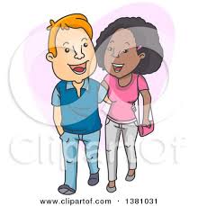 Check spelling or type a new query. Happy Interracial Couple White Man And Black Woman Smiling And Walking Together Posters Art Prints By Interior Wall Decor 1381031