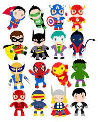 They're a colorful way to make a fun and friendly atmosphere for your students. Camiseta Superheroes Un Proyecto De Pvilches Domestika Superhero Printables Free Superhero Printables Superhero Birthday Party