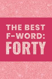 Turning 40 is an occasion worth celebrating, and a good excuse for a laugh too! The Best F Word Forty Gag Gift For 40th Birthday Funny Gift For 40 Year Old Woman Man Hot Pink 40th Birthday Book Turning Forty Birthday Funny