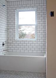 29 White Subway Tile Tub Surround Ideas And Pictures Bathroom Tile Inspiration Tile Bathroom Basketweave Tile Bathroom