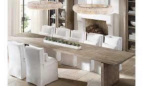 Pin By Claire On Kitchen Things Restoration Hardware Dining Room Rectangular Dining Table Dining Furniture Makeover