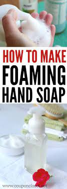 Diy Foaming Hand Soap Easy Natural Hand Soap Diy Foaming Hand Soap Homemade Hand Soap Diy Hand Soap
