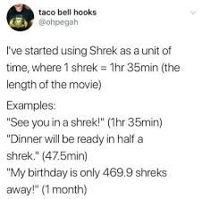Somebody Once Told Me The World Is Gonna Roll Me Shrek 32 Hilarious Shrek Memes Shrek Memes Humor Memes