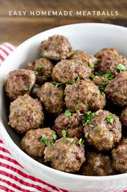 Easy Homemade Meatballs Recipe Yellowblissroad Com Recipe In 2020 Meatball Recipes Easy Homemade Meatballs Recipe Meatballs Easy