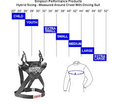 Simpson Hybrid Sport Youth Sfi Approved Kartek Off Road