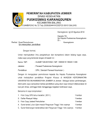 Contoh surat izin tidak masuk kerja karena urusan mendadak. Contoh Surat Permohonan Ijin Belajar Pns