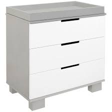Choose from our 2 drawer, 3 drawer or art deco nightstands. Babyletto Modo 3 Drawer Changer Dresser With Removable Changing Tray In Grey And White Bellini Baby And Teen Furniture