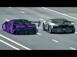 Lamborghini Veneno Gtr Vs Lamborghini Aventador Svj 63 Drag Race 20 Km Youtube
