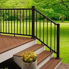 Muzata cable railing kit terminal tensioner for deck stair porch balcony railing.stainless steel fittings for outdoor and indoor project systems.hundreds of products including wire rope and cable cutter hydraulic crimper tools for metal and wood posts cable railing installation. Century Aluminum Railings Stair Rail Kit Decksdirect