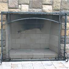 Get it by mon, jul 19. Craftsman Forged Iron Fireplace Screen 47 W X 35 H Woodland Direct