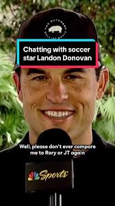 “Don’t ever compare me to Rory or JT again.” 😅 #soccer star #landondonovan  is in the field for the HGV Tournament of Champions! #golf #usmnt #usa