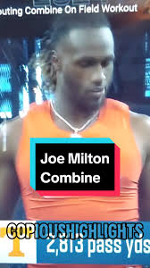 Joe Milton Scouting Report