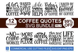 Coffee Svg Bundle Vol 3 Graphic By Sellzz Creative Fabrica