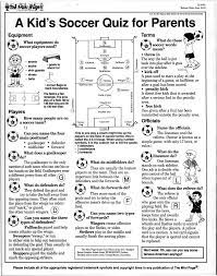 50 soccer trivia quiz general knowledge for kids mcq. Dc Lib Unc Edu