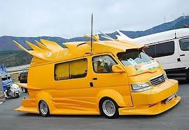 Le Tuning Made In Japan Completement Debride Japanese Cars Custom Vans Mini Van