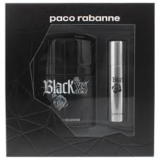 Щелчок и черная лакированная крышка открыта. Paco Rabanne Black Xs Gift Set For Him Parallel Import Buy Online In South Africa Takealot Com