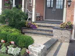 Landscape Construction And Design In The Durham Region Of Ontario Landscape Construction Landscape Plans Front Yard Landscaping