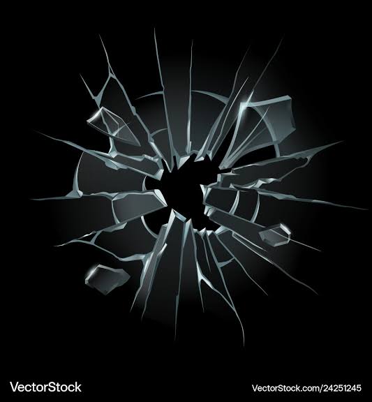 Shattered Glass & Windshield Damage – Royalty-Free Vector | VectorStock