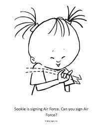 The kids will love these fun santa coloring pages. Baby Signs On Twitter In Honor Of Memorial Day Please Enjoy These Printable Coloring Pages With The Signs For Army Navy Airforce And Marines Babysigns Babysignlanguage Https T Co Vj45spgqtz