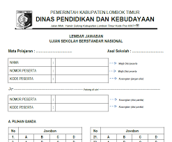 Download lembar jawaban pilihan ganda 50 soal smp. Format Lembar Jawaban Usbn Smp Kab Lombok Timur Tahun 2018 Mkks Smp Lombok Timur