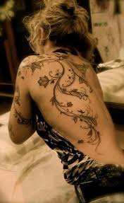 Astounding Flower Vine Tattoo Designs New Flower Tattoos August 2016 Tattoos Shoulder Tattoos For Women Vine Tattoos
