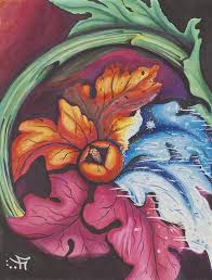 Art floral beautiful flowers beautiful images flower bird decoupage paper collage sheet shabby botanical art vintage paper. Four Season Flower Artwork Larry Farley Paintings Prints Flowers Plants Trees Flowers Other Flowers Artpal